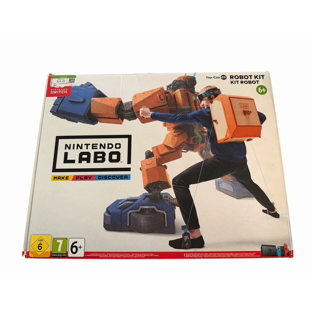 Nintendo Labo Toy-Con 02 Robot Kit Nintendo Switch 2018 w/ Game Card